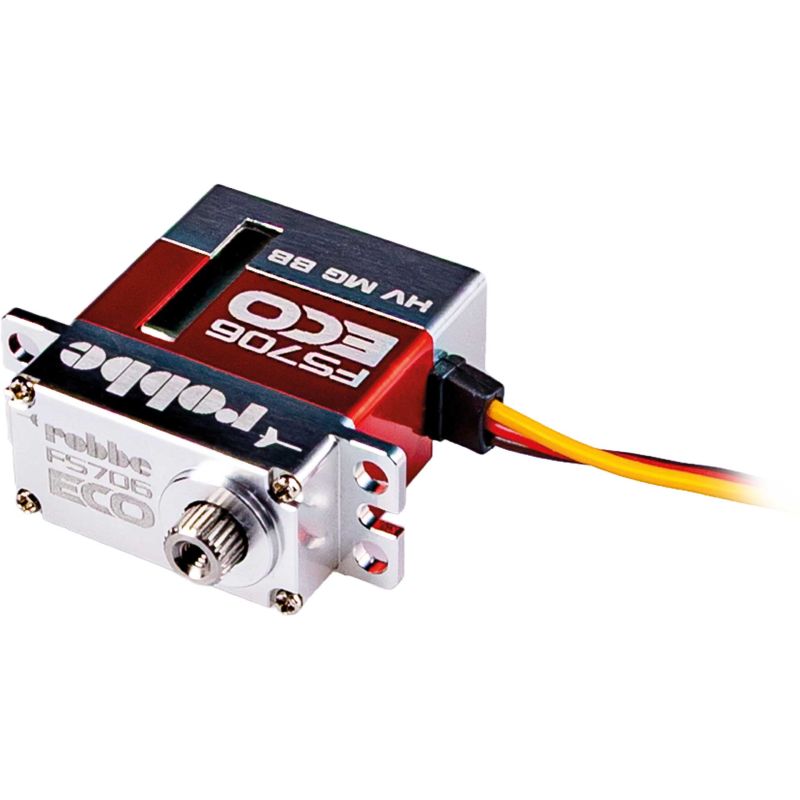 Servo, servosmoteur Robbe Modellsport Servo numérique FS 706 HV MG Eco Compatible avec le montage X12