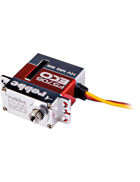 Servo, servosmoteur Robbe Modellsport Servo numérique FS 706 HV MG Eco Compatible avec le montage X12