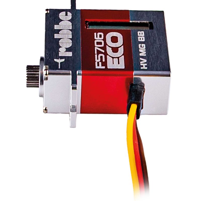 Servo, servosmoteur Robbe Modellsport Servo numérique FS 706 HV MG Eco Compatible avec le montage X12