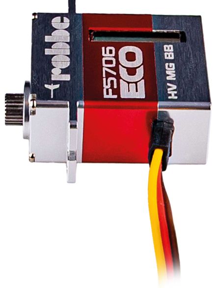 Servo, servosmoteur Robbe Modellsport Servo numérique FS 706 HV MG Eco Compatible avec le montage X12