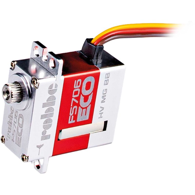 Servo, servosmoteur Robbe Modellsport Servo numérique FS 706 HV MG Eco Compatible avec le montage X12