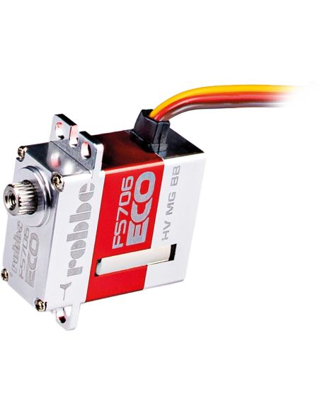 Servo, servosmoteur Robbe Modellsport Servo numérique FS 706 HV MG Eco Compatible avec le montage X12
