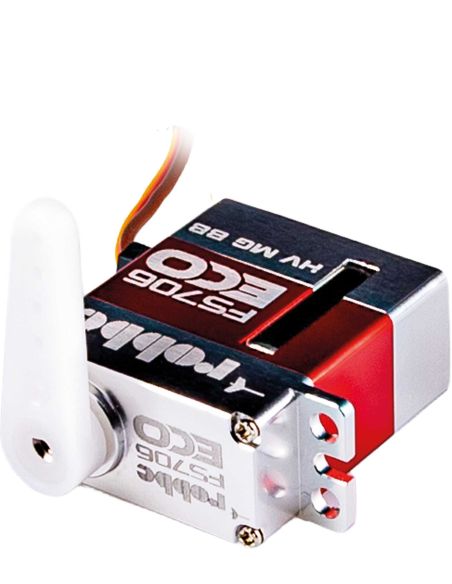 Servo, servosmoteur Robbe Modellsport Servo numérique FS 706 HV MG Eco Compatible avec le montage X12