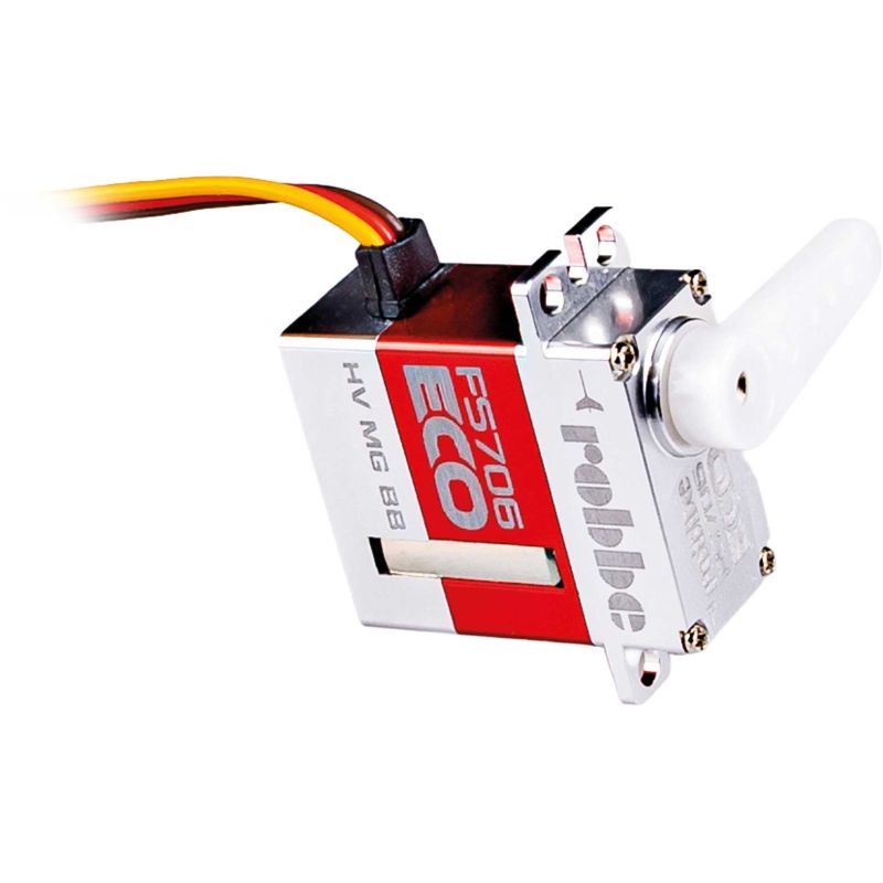 Servo, servosmoteur Robbe Modellsport Servo numérique FS 706 HV MG Eco Compatible avec le montage X12