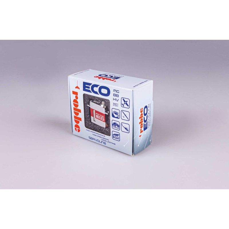 Servo, servosmoteur Robbe Modellsport Servo numérique FS 706 HV MG Eco Compatible avec le montage X12
