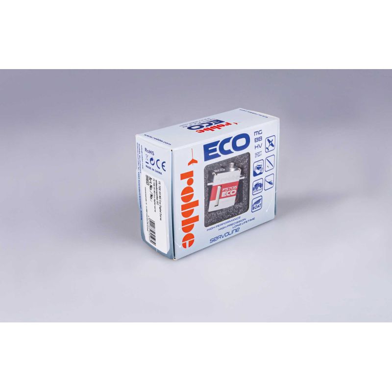 Servo, servosmoteur Robbe Modellsport Servo numérique FS 706 HV MG Eco Compatible avec le montage X12