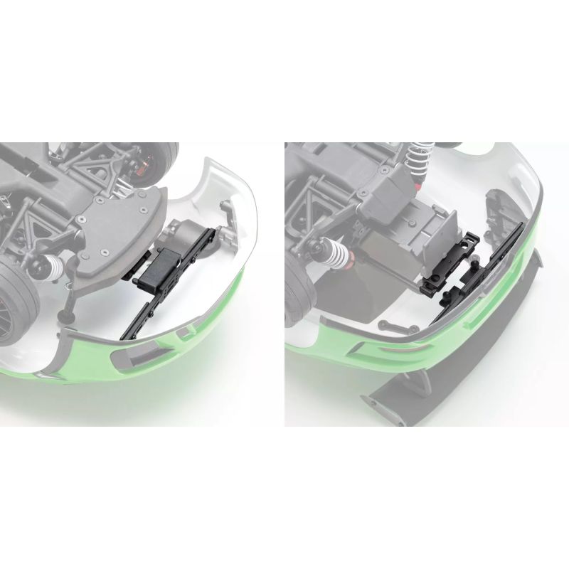 Kyosho Fazer FZ02 Porsche 911 GT3 RS 2018 Lizard Green 1:10 Readyset