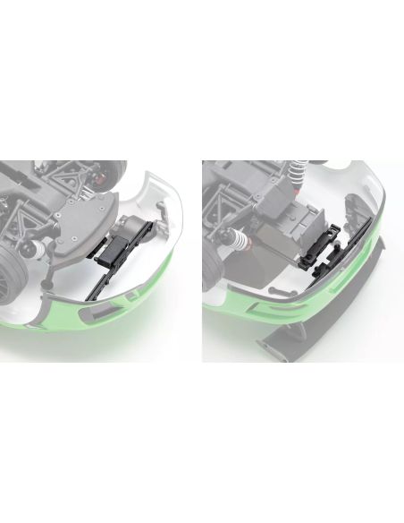 Kyosho Fazer FZ02 Porsche 911 GT3 RS 2018 Lizard Green 1:10 Readyset