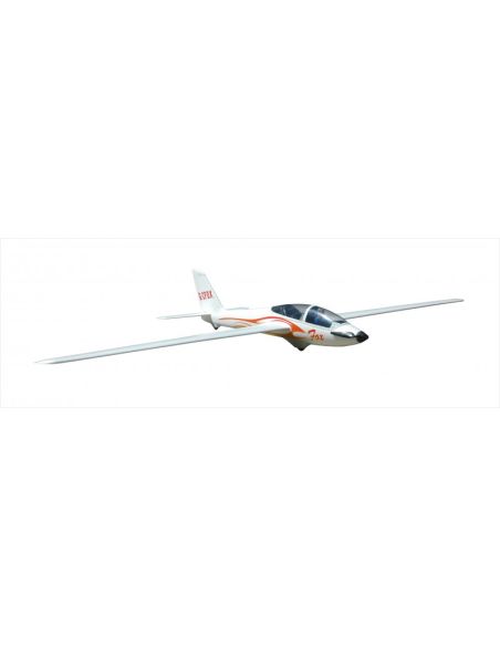 Planeur Rc 1/6 Glider 2300mm : Fox V2 (with flaps) PNP Kit