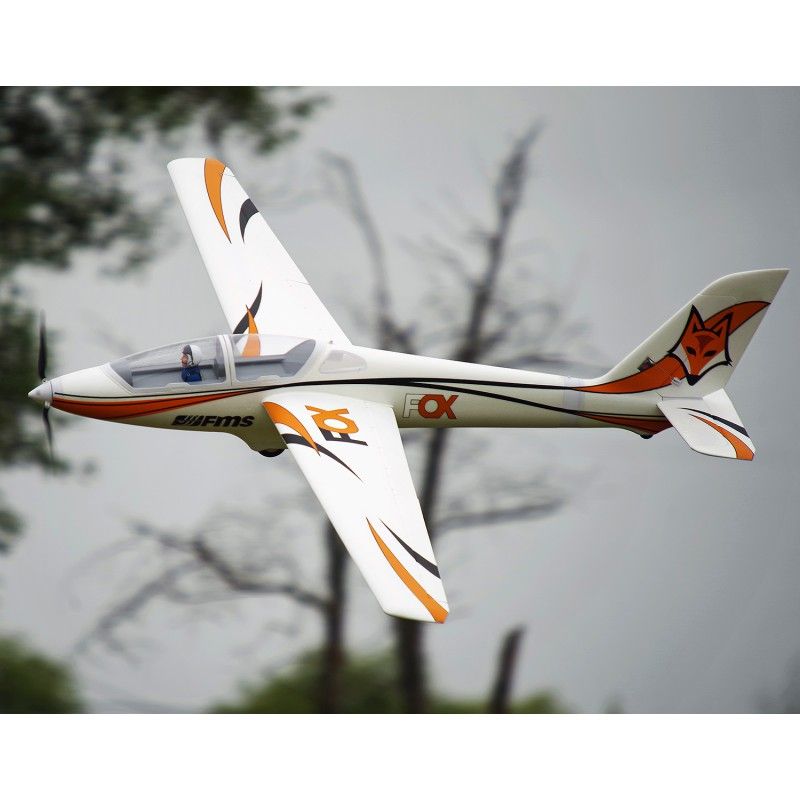 Planeur rc 1/5 Glider 3000mm : Fox PNP Kit