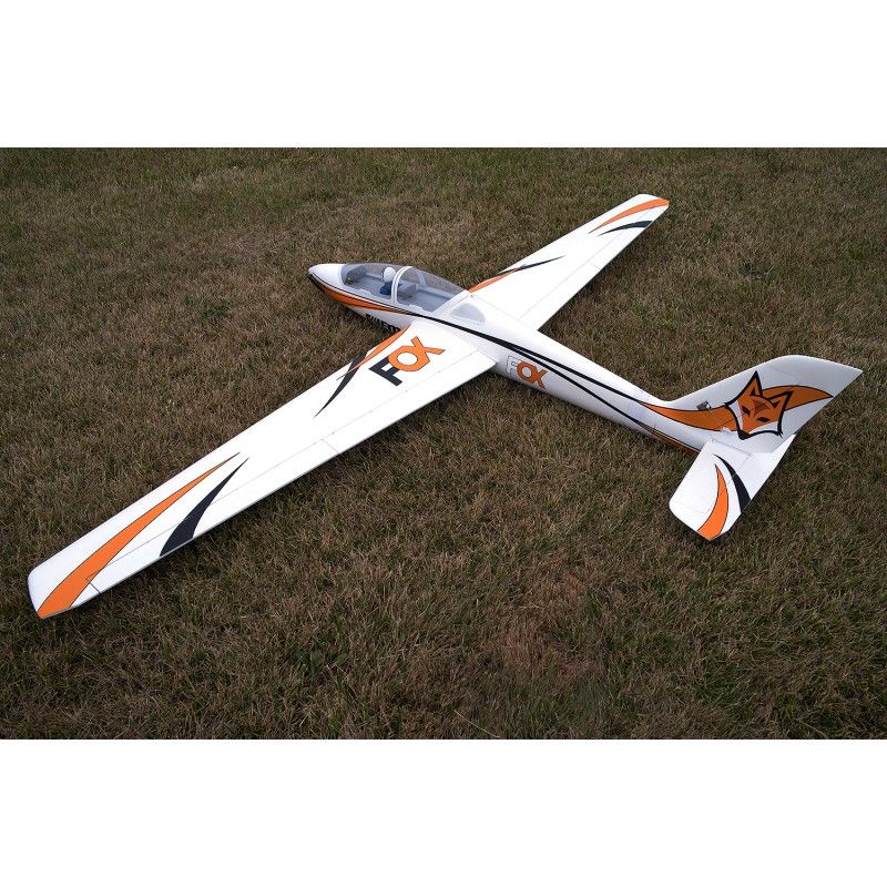 Planeur rc 1/5 Glider 3000mm : Fox PNP Kit