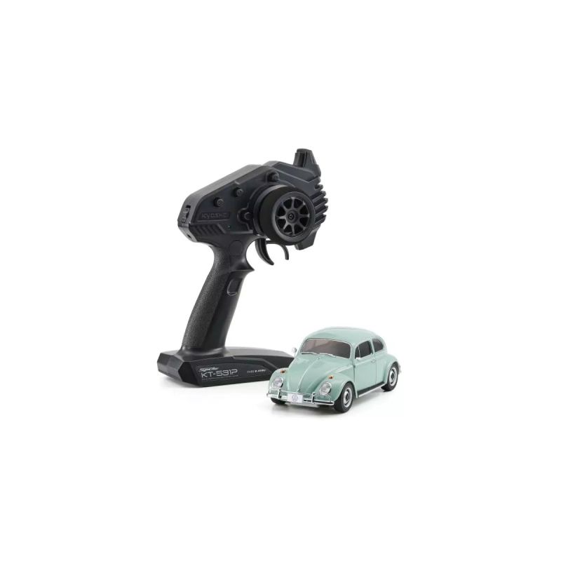 Voiture mini z Kyosho Mini-Z MR04 RWD Volkswagen Coccinelle 1300 1966 Bleu Bahama