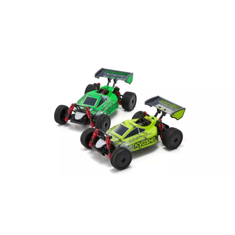 Kyosho Mini-Z MB010 Readyset 4WD Inferno MP9 TKI Blanc/jaunes