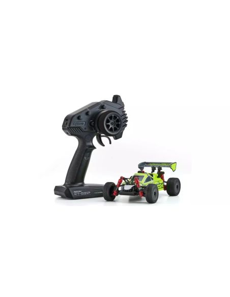Kyosho Mini-Z MB010 Readyset 4WD Inferno MP9 TKI Blanc/jaunes