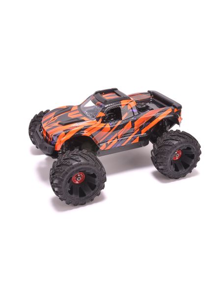 Voiture rc Camion monstre Flare UDI 1/16e, orange clair.