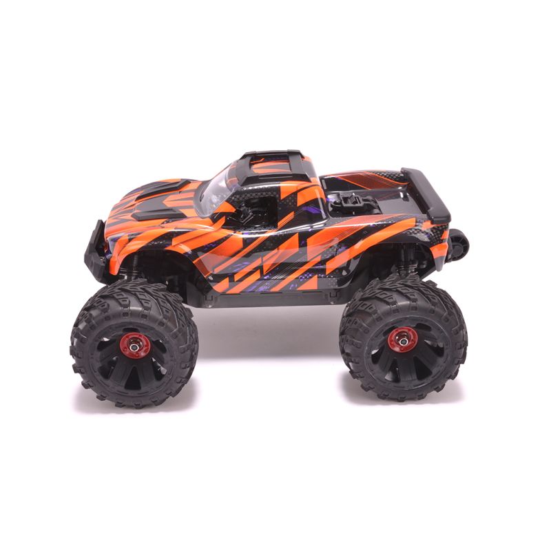 Voiture rc Camion monstre Flare UDI 1/16e, orange clair.