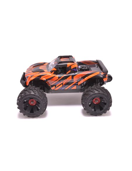 Voiture rc Camion monstre Flare UDI 1/16e, orange clair.