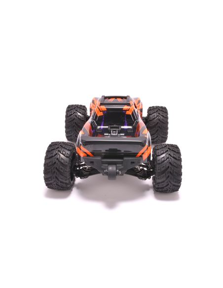 Voiture rc Camion monstre Flare UDI 1/16e, orange clair.
