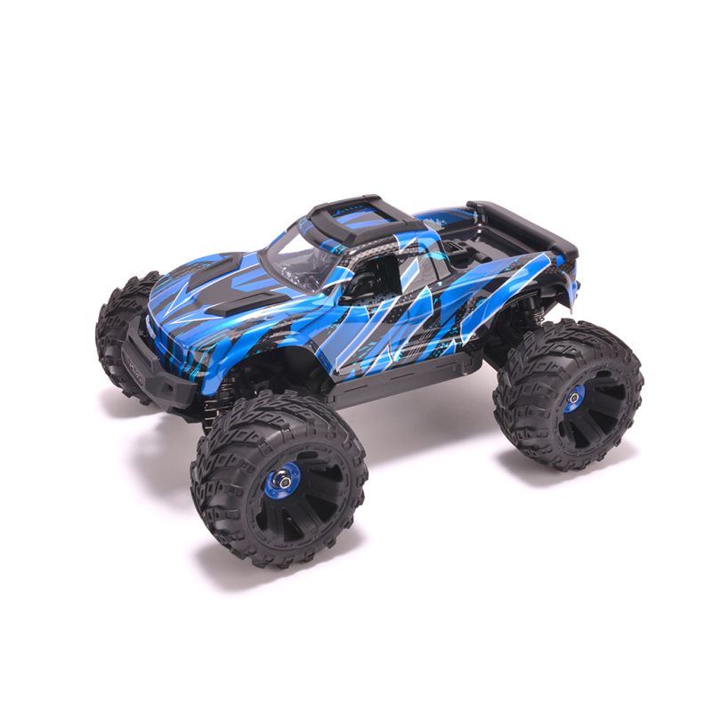 Voiture rc Camion monstre Flare UDI 1/16e Br/Less Bleu