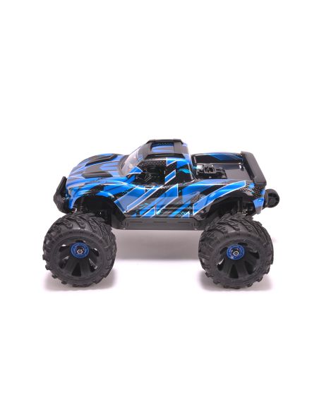Voiture rc Camion monstre Flare UDI 1/16e Br/Less Bleu