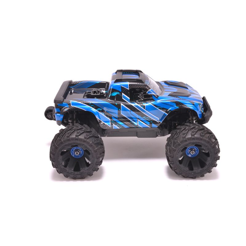 Voiture rc Camion monstre Flare UDI 1/16e Br/Less Bleu