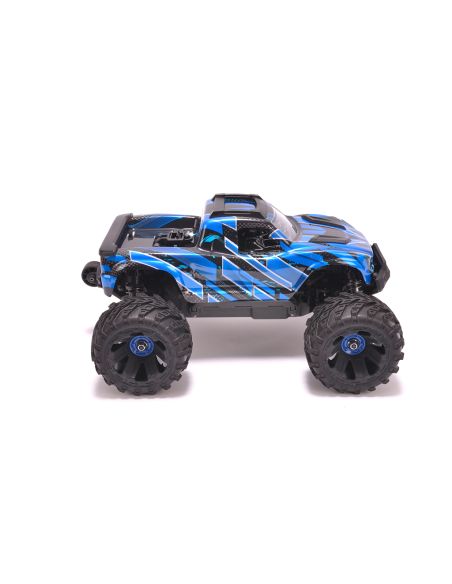 Voiture rc Camion monstre Flare UDI 1/16e Br/Less Bleu