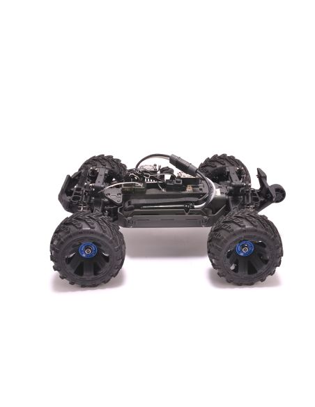 Voiture rc Camion monstre Flare UDI 1/16e Br/Less Bleu
