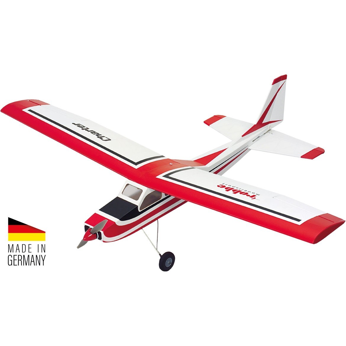 Kit Avion RC En Bois 980 Mm – À Monter Soi-Même, Électrique, 4CH