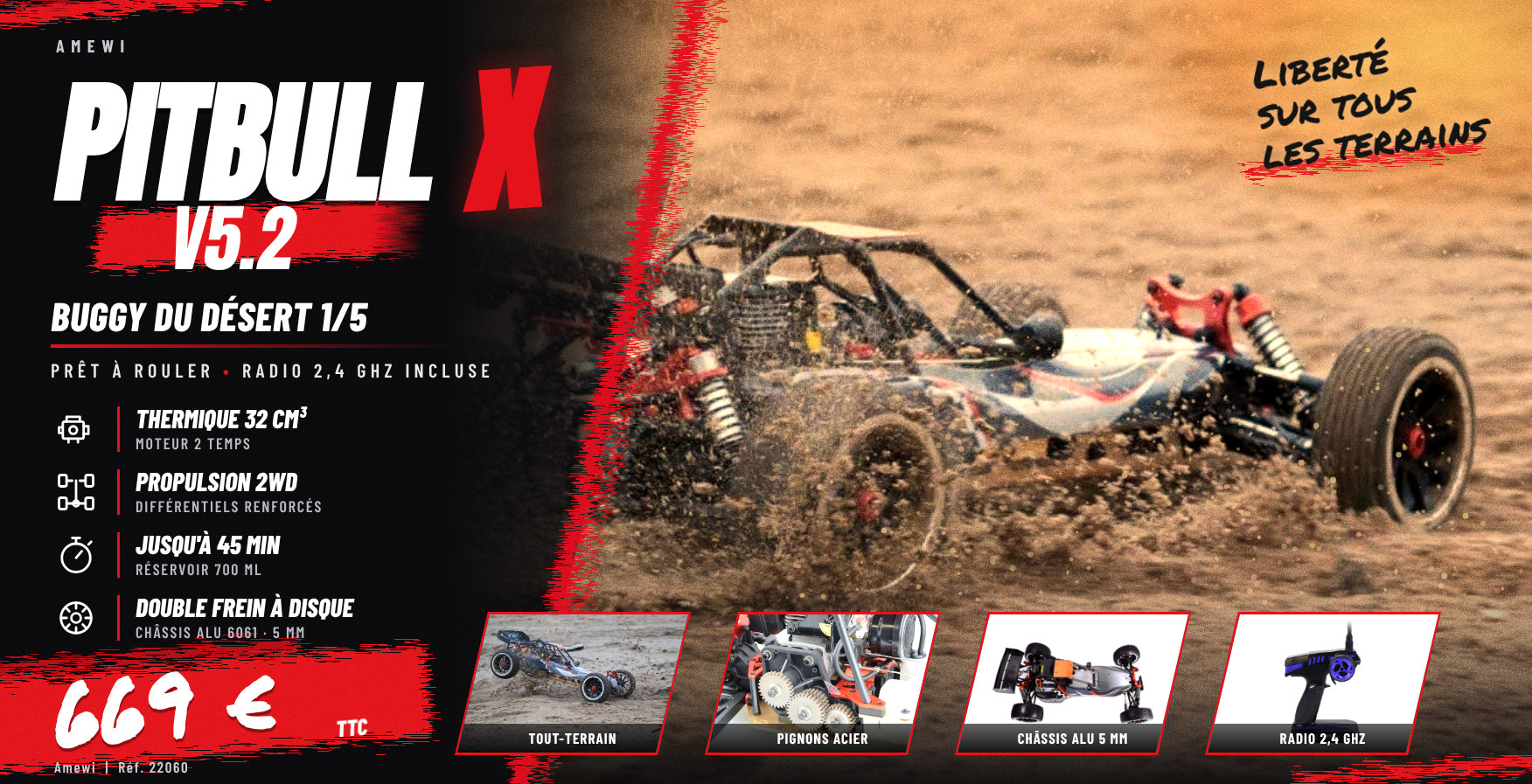 Pitbull V5.2 | Ventedemodelisme.fr