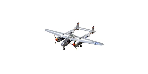 Vous vous souvenez du Avion VQ P-38 Lightning (Silver) 82.6" Wingspan ARF