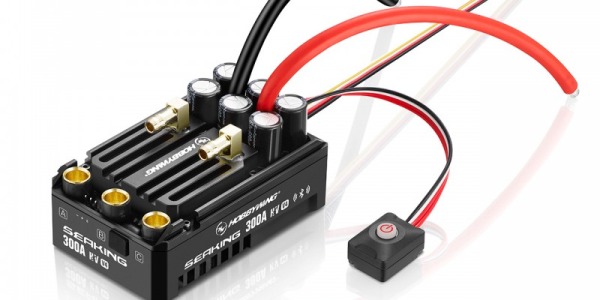 Variateur bateau Seaking 300A HV Boat ESC V4 5-14s LiPo